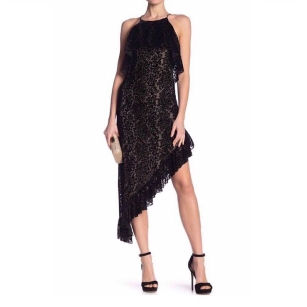 Alice + Olivia Fabiola Asymmetrical Dress